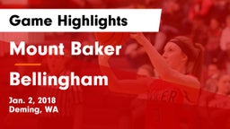 Mount Baker  vs Bellingham  Game Highlights - Jan. 2, 2018