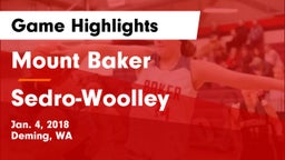 Mount Baker  vs Sedro-Woolley  Game Highlights - Jan. 4, 2018