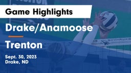 Drake/Anamoose  vs Trenton Game Highlights - Sept. 30, 2023