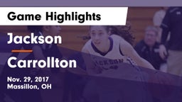 Jackson  vs Carrollton  Game Highlights - Nov. 29, 2017