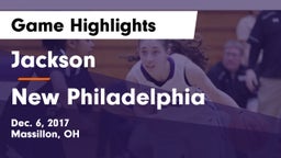 Jackson  vs New Philadelphia  Game Highlights - Dec. 6, 2017