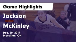 Jackson  vs McKinley Game Highlights - Dec. 20, 2017