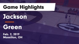 Jackson  vs Green Game Highlights - Feb. 2, 2019