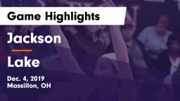 Jackson  vs Lake  Game Highlights - Dec. 4, 2019