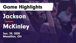 Jackson  vs McKinley  Game Highlights - Jan. 29, 2020