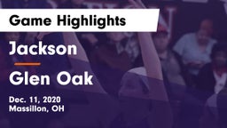 Jackson  vs Glen Oak  Game Highlights - Dec. 11, 2020