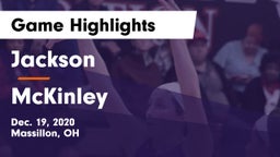 Jackson  vs McKinley  Game Highlights - Dec. 19, 2020