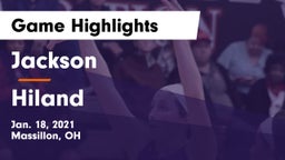 Jackson  vs Hiland  Game Highlights - Jan. 18, 2021