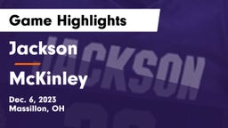 Jackson  vs McKinley  Game Highlights - Dec. 6, 2023
