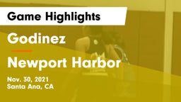 Godinez  vs Newport Harbor  Game Highlights - Nov. 30, 2021