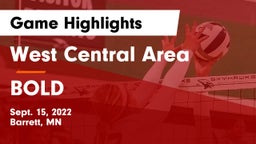 West Central Area vs BOLD  Game Highlights - Sept. 15, 2022