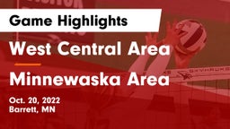 West Central Area vs Minnewaska Area  Game Highlights - Oct. 20, 2022