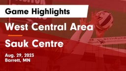 West Central Area vs Sauk Centre  Game Highlights - Aug. 29, 2023