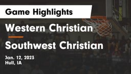 Western Christian  vs Southwest Christian  Game Highlights - Jan. 12, 2023