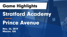 Stratford Academy  vs Prince Avenue  Game Highlights - Nov. 26, 2019