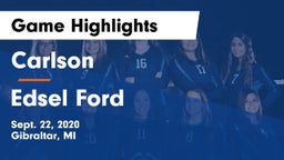Carlson  vs Edsel Ford  Game Highlights - Sept. 22, 2020