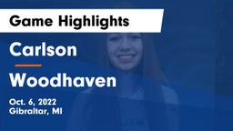 Carlson  vs Woodhaven  Game Highlights - Oct. 6, 2022