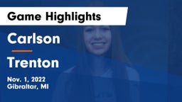 Carlson  vs Trenton  Game Highlights - Nov. 1, 2022