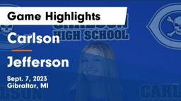 Carlson  vs Jefferson  Game Highlights - Sept. 7, 2023