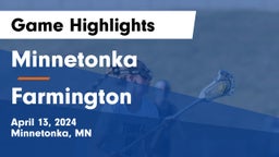 Minnetonka  vs Farmington  Game Highlights - April 13, 2024