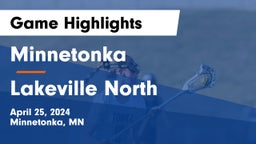 Minnetonka  vs Lakeville North  Game Highlights - April 25, 2024