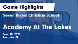 Seven Rivers Christian School vs Academy At The Lakes Game Highlights - Jan. 10, 2023