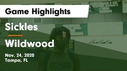 Sickles  vs Wildwood  Game Highlights - Nov. 24, 2020