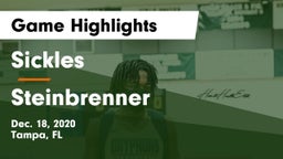 Sickles  vs Steinbrenner  Game Highlights - Dec. 18, 2020