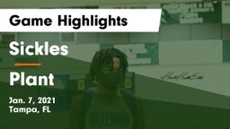 Sickles  vs Plant  Game Highlights - Jan. 7, 2021