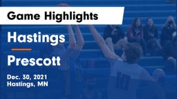 Hastings  vs Prescott  Game Highlights - Dec. 30, 2021