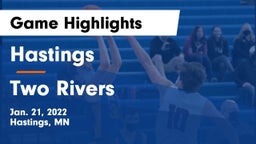 Hastings  vs Two Rivers  Game Highlights - Jan. 21, 2022