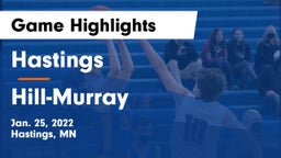 Hastings  vs Hill-Murray  Game Highlights - Jan. 25, 2022