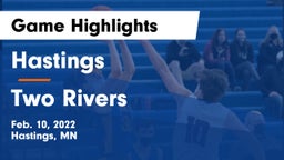 Hastings  vs Two Rivers  Game Highlights - Feb. 10, 2022