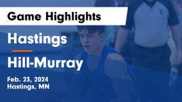 Hastings  vs Hill-Murray  Game Highlights - Feb. 23, 2024