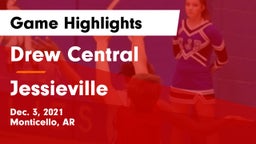 Drew Central  vs Jessieville  Game Highlights - Dec. 3, 2021