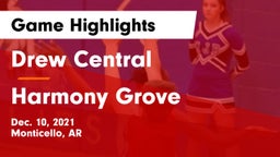 Drew Central  vs Harmony Grove  Game Highlights - Dec. 10, 2021