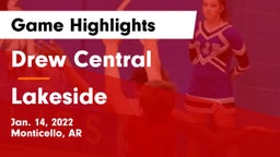 Drew Central  vs Lakeside Game Highlights - Jan. 14, 2022