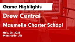 Drew Central  vs Maumelle Charter School Game Highlights - Nov. 28, 2023