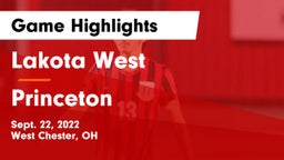Lakota West  vs Princeton  Game Highlights - Sept. 22, 2022