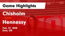 Chisholm  vs Hennessy Game Highlights - Feb. 27, 2020