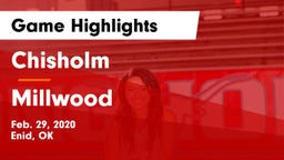 Chisholm  vs Millwood  Game Highlights - Feb. 29, 2020