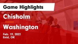 Chisholm  vs Washington  Game Highlights - Feb. 19, 2022
