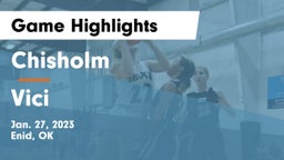 Chisholm  vs Vici Game Highlights - Jan. 27, 2023