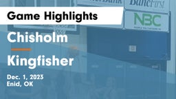 Chisholm  vs Kingfisher  Game Highlights - Dec. 1, 2023