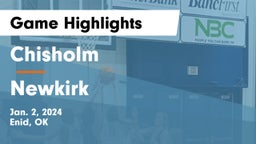 Chisholm  vs Newkirk  Game Highlights - Jan. 2, 2024