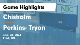 Chisholm  vs Perkins- Tryon Game Highlights - Jan. 20, 2024