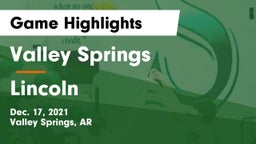 Valley Springs  vs Lincoln  Game Highlights - Dec. 17, 2021