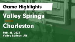 Valley Springs  vs Charleston  Game Highlights - Feb. 25, 2023
