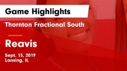 Thornton Fractional South  vs Reavis  Game Highlights - Sept. 13, 2019