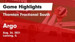 Thornton Fractional South  vs Argo  Game Highlights - Aug. 26, 2021